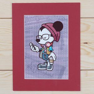 "Happiest Hipster On Earth" By Artist Jerrod Maruyama 5x7 Print